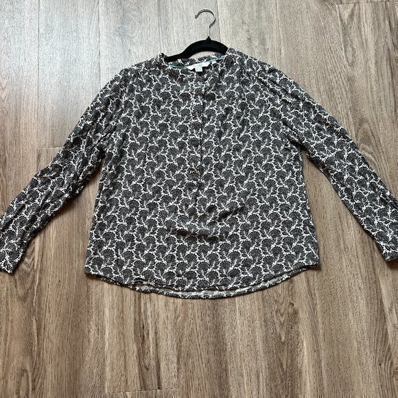 Boden Tops - Boden Paula Popover Button Down Top Size 10